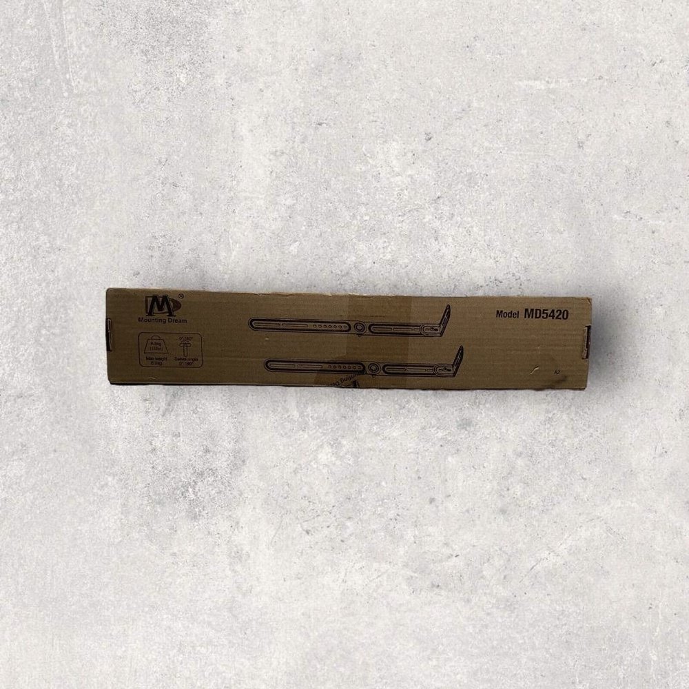 Mounting Dream Soundbar Model 5420 #19  W/Brackets for Above or Below Your TV.